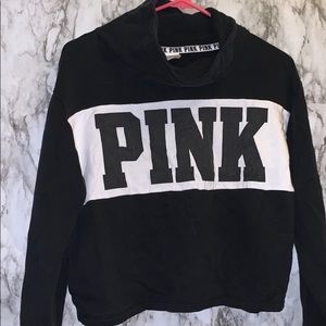 Victoria’s Secret pink black hoodie